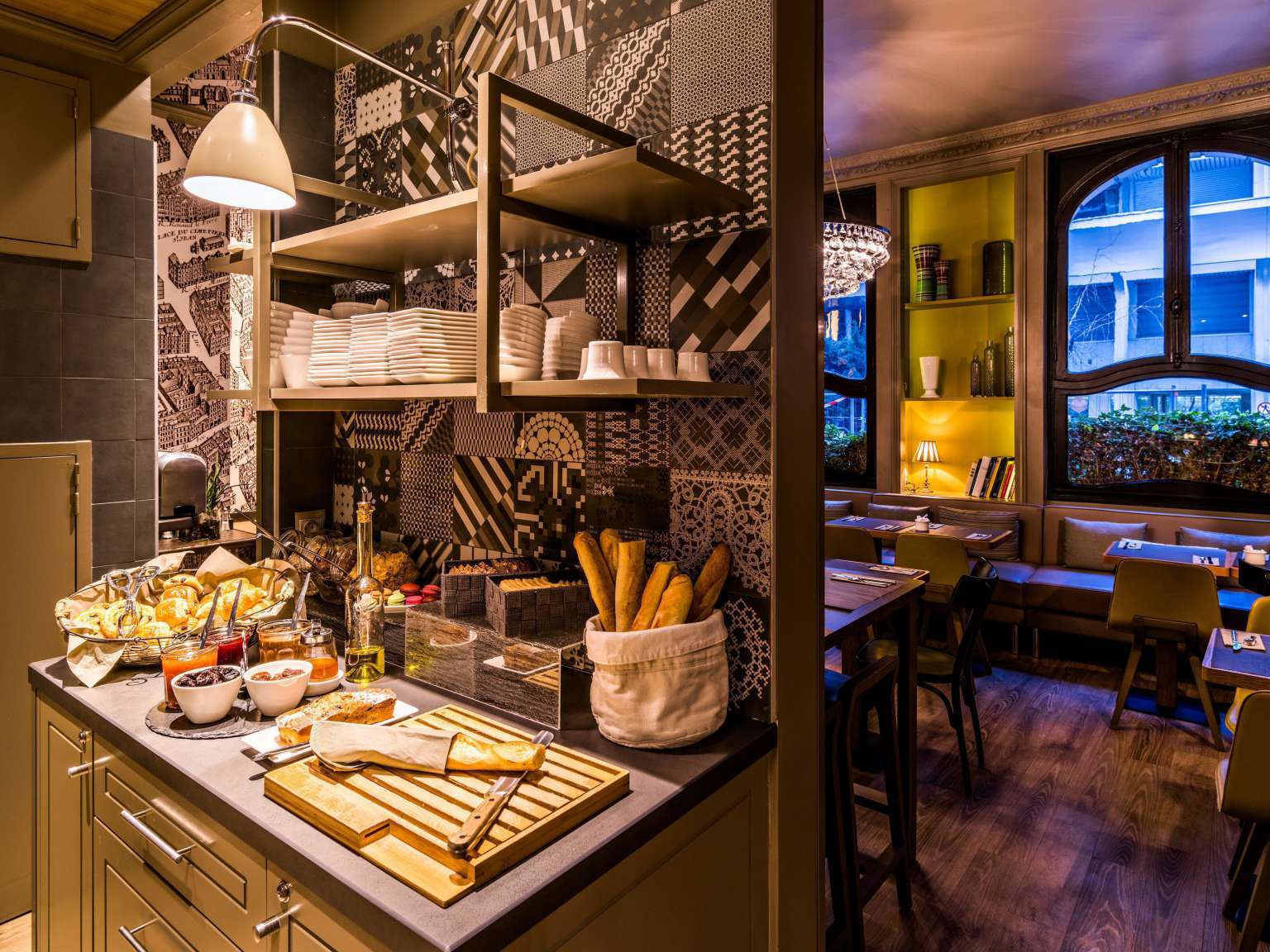 Hotel Louison Paris Restaurant foto